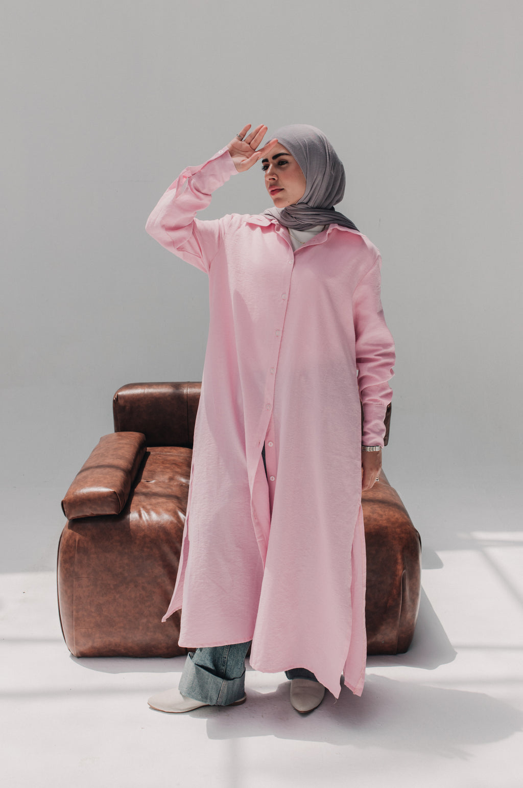 Cotton Long Shirt