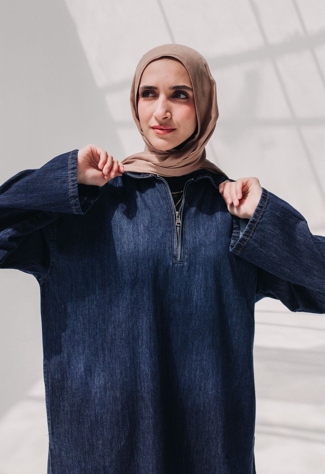 Summer Oversized Denim Dress